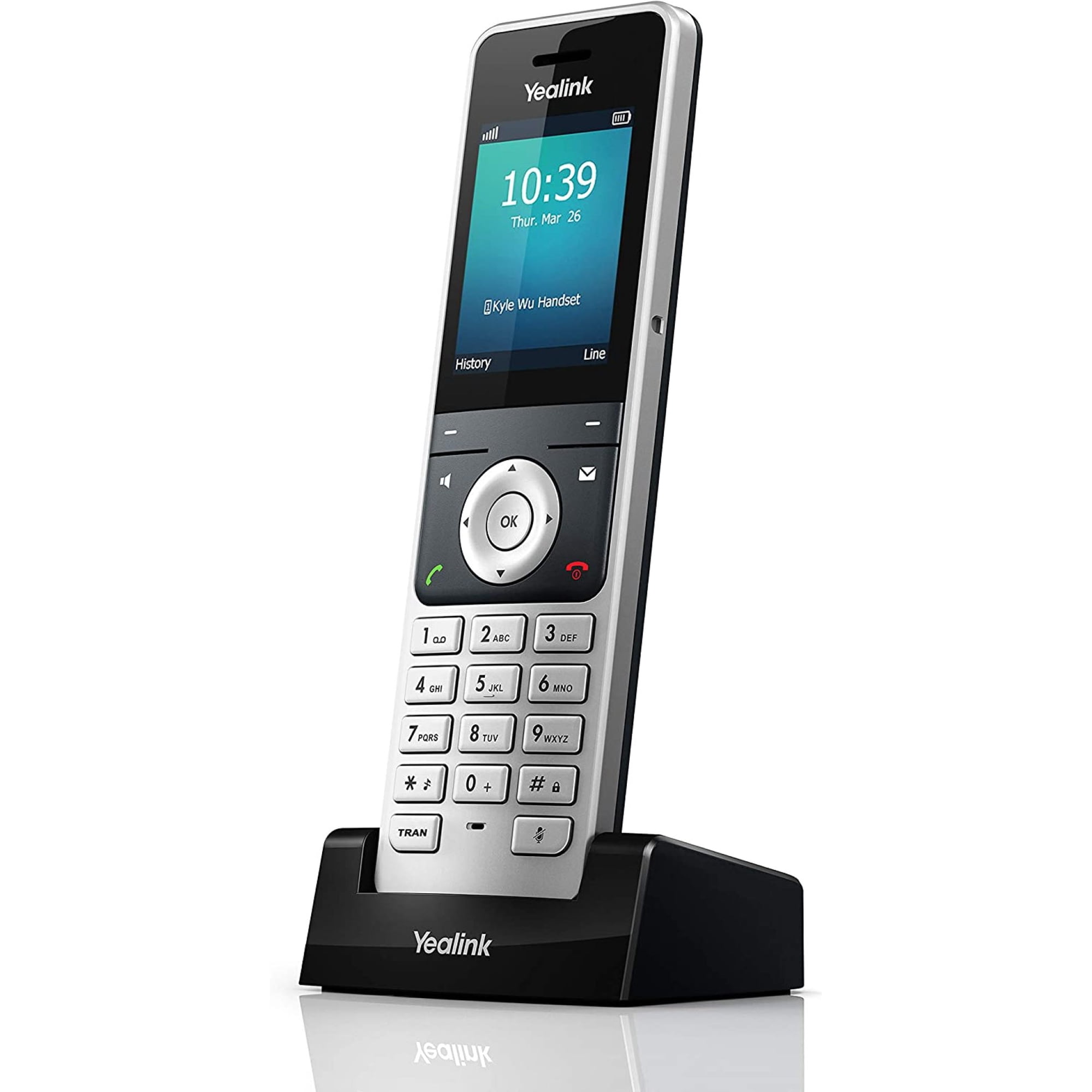 Yealink YEA-W56H HD DECT Expansion Handset for Cordless VoIP Phone and Device