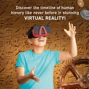 Abacus Brands Virtual Reality History Set with DK Book, STEM Toys, VR Goggles Included