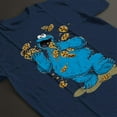thumbnail image 4 of Sesame Street Cookie Monster Cookies Men's T-Shirt, 4 of 5