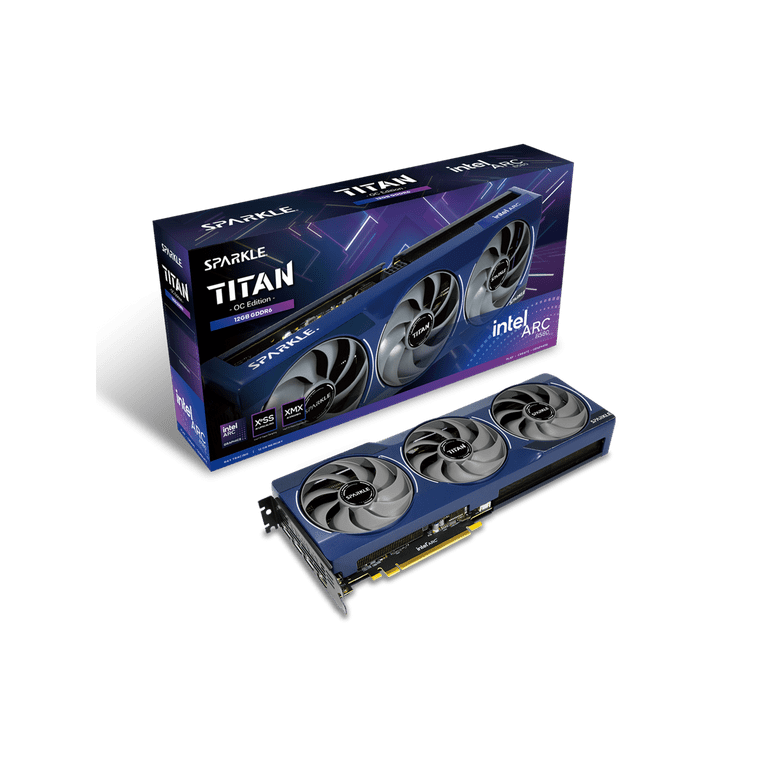 SPARKLE Intel Arc B580 TITAN OC, 12GB GDDR6, TORN Cooling SPARKLE Intel Arc B580 TITAN OC, 12GB GDDR6, TORN Cooling