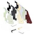 thumbnail image 3 of LP Guitar Pickguard with Bracket for Les Paul Electric Guitar Pearl Aged White with Gold, 3 of 9