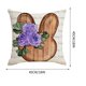 thumbnail image 3 of Fiudx Funda de Cojín de Pascua, Acogedora y Transpirable, de Tela Suave y Agradable para La Piel, con Diseño Que No Destiñe, Ideal para Decorar El Hogar, El Coche o para Festivales, Ideal para Toda L, 3 of 5