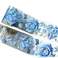 thumbnail image 2 of 4xPet Washi Tape Etiqueta Adhesiva Decorativa Para Papel De Regalo Suministros Para álbumes De Recortes Libros Peonía Azul, 2 of 8