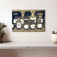 thumbnail image 2 of Elephant Stock Vintage Pharmacy Bottles Wall Art - Horizontal Canvas Wall Art - Living Room Wall Decor - Profession Canvas - Gray And Beige Decor - 12" x 8", 2 of 8