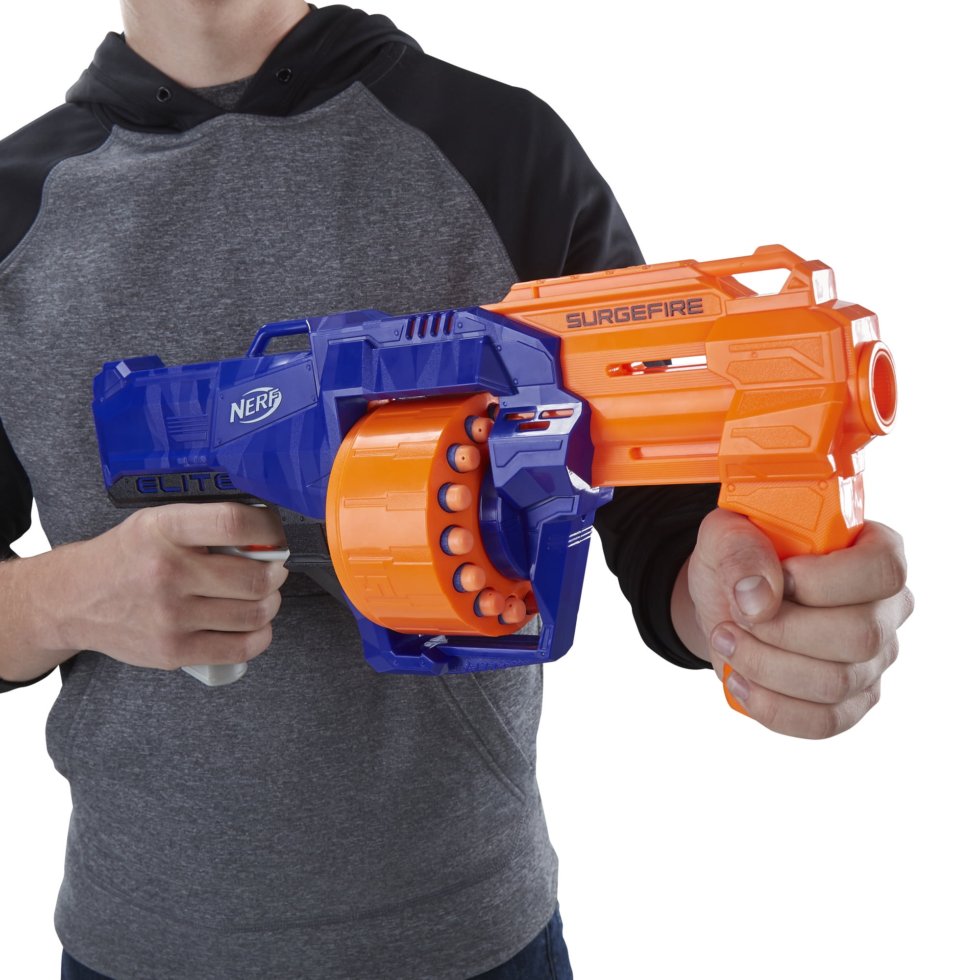 Nerf Elite Surgefire et 15 Flechettes Nerf Elite Officielles