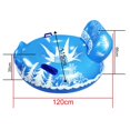 thumbnail image 3 of Nieve De Pvc, Trineo De Nieve Inflable, Tabla De Esquí Al Aire Libre De Invierno, Anillos De Esquí Inflables Con Asa Para Niños Y Adultos Yuarrent OD012602-00, 3 of 6