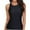 Black, variant on Baqcunre Tankini Tops for Women Swimwear Top Only Tummy Control Bathing Suit Top No Bottom (Available in Plus) Army Green L