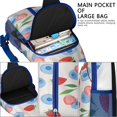 thumbnail image 4 of Travel Sling Bag Crossbody Shoulder Backpack Strawberry Fruit Gym Sports Travel Hiking Daypack Chest Bag Small Backpack for Women Men, 4 of 6