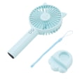 thumbnail image 3 of Oubit Portable Fan Rechargeable,Hand Held Fan Portable USB Fan Rechargeable Hand Held Fan Unmatched Quality, 3 of 9