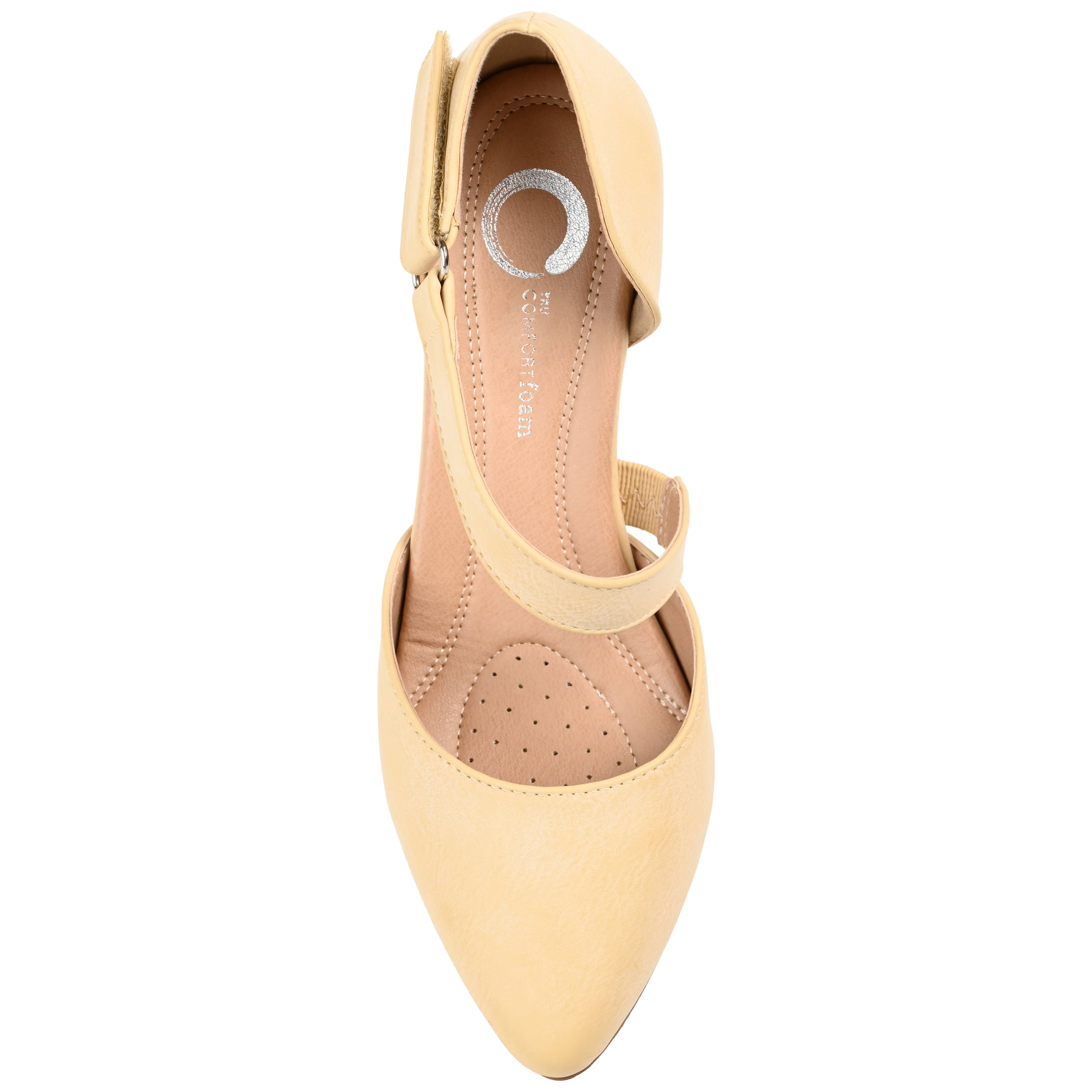 Journee Womens Tillis Pointed Toe Mid Heel Pumps, Widths Available