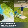thumbnail image 3 of GoSports 4 x 2 ft Resort Collection All Weather Cornhole Board Set - Regulation Size - Beach, 3 of 6