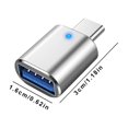 thumbnail image 3 of Oliegs Type C To USB Adapter USB OTG Converter For Flash Drives Charging & Data Transfer Compatible With Type C Phones & Tablets, 3 of 4