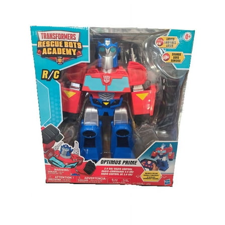 Transformers Rescue Bot Academy Remote Controlled Optimus Prime Lights & Sounds