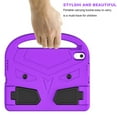 thumbnail image 6 of Elehold Kids Rugges Case Copmaptible with iPad 10th Generation 10.9" 2022, Red Hard PC+Sold TPU with Shock Full Body Protection Kickstand Folio Stand Handle Children Friendly Case, Purple, 6 of 10