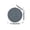 Gray, variant on Woven Placemats Set of 6, Heat Resistant Table Mats, Non Slip Cotton Kitchen Placemats, Washable Round Braided Placemats for Dining Table with Storage Rack