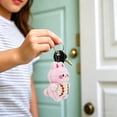 thumbnail image 3 of Wall Hanging Plush Sport Pet Keychain - Cute Soft Toy for Bag Purse Decor, Boho Wall Hanging Alternative, 3 of 5