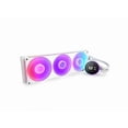 thumbnail image 4 of NZXT Kraken Elite 420 RGB 420mm AIO Liquid Cooler with 2.72" IPS LCD - 1 Pack (rl-kr42e-w2), 4 of 4