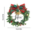 thumbnail image 3 of Pklyzj Christmas Decorations,Christmas Wreath Bows Christmas Decor Present Wrapping Bows Ribbon Bows For Wreath Christmas Tree Bows For Xmas Party Decoration Home Indoor Outdoor Wreath Christmas Deco, 3 of 6