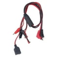 thumbnail image 3 of Ligne d'Alimentation Interface, Robustesse 2 Pcs Câble de Test Banane à Clip Isolation Enveloppement Ressort Épaissi Non Tombant pour Multimètre, 3 of 8