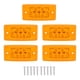 thumbnail image 2 of Luces De Posición De Marcador LED, ámbar, 5 Piezas, Luces De Marcador LED De Visibilidad Mejorada Duraderas De 12 V Para Camión, RV, Yate, 2 of 7