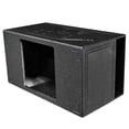 thumbnail image 1 of QPower Durable Single 15" Side-Vented Kicker L7 Square Subwoofer Speaker Box, 1 of 2