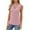 Rose Gold, variant on UYISJ Summer Tops for Women Sleeveless Criss Cross Casual Tank Tops Solid Color Shirt Basic Blouse