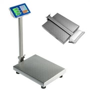 Topbuy 660lb Digital Foldable Silver + Plastic Bench Scale
