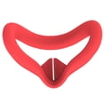 thumbnail image 1 of Funda Silicona VR para La Cara Máscara A Prueba Sudor Almohadilla Facial Meta Quest 3S() Color Rojo, 1 of 3