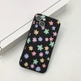 thumbnail image 2 of Cute Flowers Love Heart Butterfly Black Soft Phone Case Compatible with iPhone Case (Flower,iPhone 11 Pro Max), 2 of 6