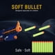 thumbnail image 4 of Recarga de Dardos, esponja Suave, de Dardos de Espuma de 7,2 cm para pistola de juguete blaster, paquete de recarga verde, 4 of 7