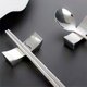 thumbnail image 5 of Soporte para palillos de acero inoxidable de 4 piezas, soporte para tenedor, soporte para palillos de porcelana, soporte para cuchara de cena de estilo chino, soporte para cuchillos, 5 of 5
