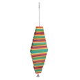 thumbnail image 2 of Toy Parrot Bell Colgante Puente De Campana Columpio 15,5x3x62cm Salvador Juguetes de bloques de madera de pájaros, 2 of 9