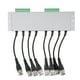 thumbnail image 3 of 8CH HD BNC Male To UTP Cable Transceiver Adapter CCTV Passive Video Balun for Camera System, 3 of 3