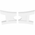 thumbnail image 6 of 36"W x 24"H x 5"ID x 7 3/4"C x 1"P Haven Architectural Grade PVC Contemporary Ceiling Medallion, Two Piece, 6 of 7
