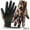Camouflage Yellow, variant on TELOLY Winter Gloves,Stretchy Fit Mens Winter Gloves,Insulated Protection Waterproof Gloves Work Gloves,S,Black