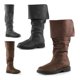 thumbnail image 2 of Zapatos de hombre, botas planas para hombre, botas de hombre de talla retro, botas casuales de cuero genuino para hombre, 2 of 3
