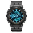 thumbnail image 1 of Casio G-Shock Analogique Numérique Bracelet en Résine Noire Transparente Cadran Multicolore Quartz GA-110TLS-8A Montre Homme 200M, 1 of 1