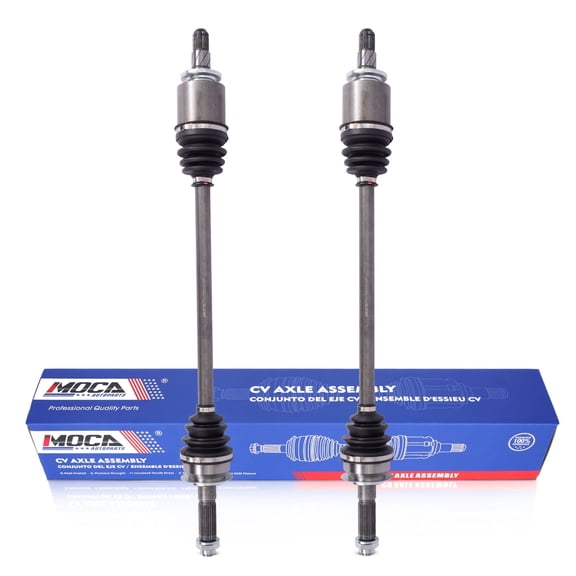 MOCA AUTOPARTS 2x Rear Left & Right CV Axle Assembly Fit for 2009-2018 Subaru Forester 2.5L & 2011-2014 Subaru Impreza 2.5L & 2010-2013 Subaru Legacy 2.5L 3.6L