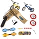 thumbnail image 1 of Vogacara 1 Juego de Mini Scooter de juguete, Scooter de ruedas, juguetes educativos para niños, Scooter de dedo, diapasón de bicicleta, monopatín Juguetes CDH-3B Vogacara FN000289-03B, 1 of 6
