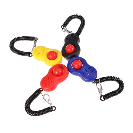 UNOMOR 4Set Humanized Dog Clicker Training for Effective Pet Behavior Modification