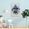 thumbnail image 4 of Poster Saquon Barkley Art Football Player Canvas Wall Art Poster Decorative Bedroom Modern Home Print Picture Artworks Posters 24x36inch(60x90cm), 4 of 6