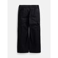 thumbnail image 2 of Wonder Nation Girls Wide Leg Cargo Jeans, Sizes 4-18 & Plus, 2 of 3