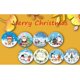 thumbnail image 2 of Pegatinas navideñas para niños, etiquetas para papel de regalo navideño, 500 unidades, 1 pulgada, 8, 2 of 5