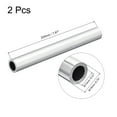 thumbnail image 2 of Tubo Redondo de Aluminio Unique Bargains 6063 19mm OD 13mm Interior 200mm longitud 2uds, 2 of 5