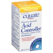 Equate Max Strength Acid Controller Acid Reducer Tablets, 50 Count