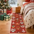 thumbnail image 2 of Moynesa 2'x6' Christmas Runner Rugs for Hallway, Washable Non-Slip Xmas Tree Kitchen Runner Rug, Soft Vintage Holiday Rug for Entryway, Bedroom, Laundry Indoor Christmas Decor, 2 of 6