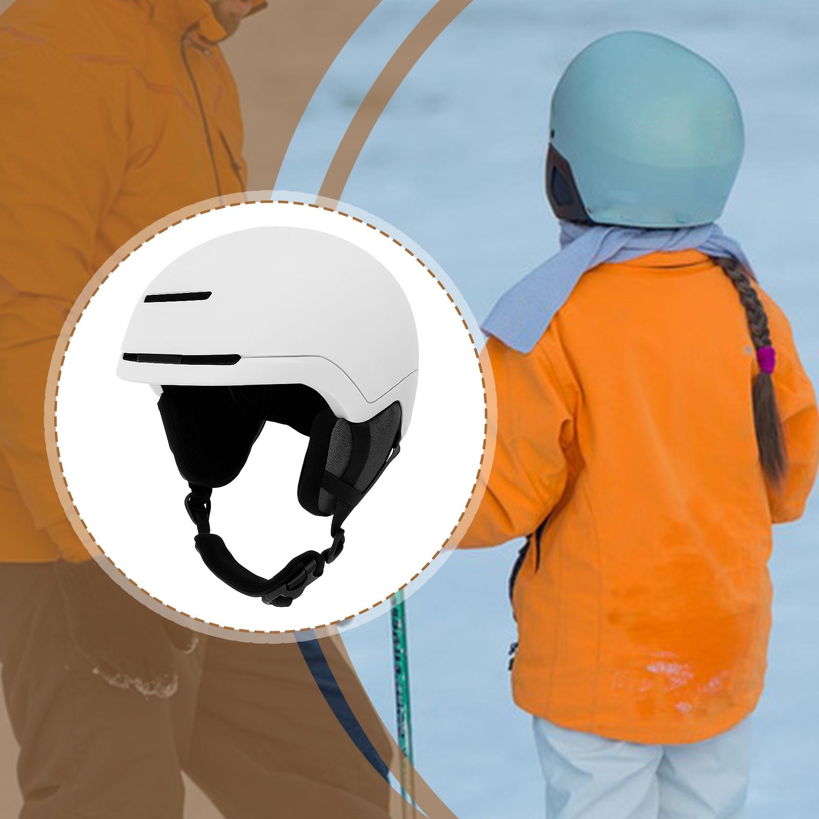 Sports Snowboarding Helmet Skateboard Bike Helmet Breathable Lining for Outdoor Skiing Teenagers Adults