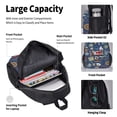 thumbnail image 4 of Balery Marine Nautical Mochila Escolar 3 en 1 para Niños - Mochila Resistente con Lonchera Térmica y Estuche - Mochila Escolar para Niños y Niñas, 4 of 7