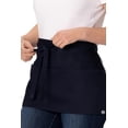 thumbnail image 3 of Delantal Chef Works Marino Unisex de Cintura con Bolsillos Talla Única, 3 of 4