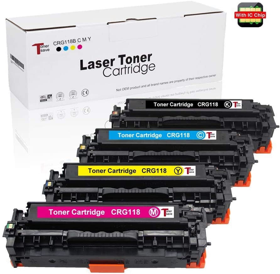 TonerSave 4PK Compatible Canon 118 